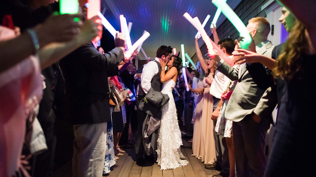 Glowing Stick Wedding Send Off